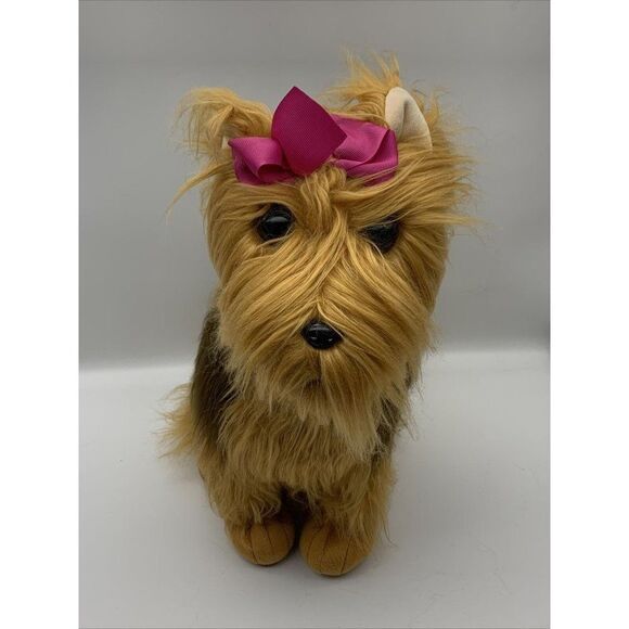 Nickelodeon JoJo Siwa BowBow the Yorkie Dog Plush 17" Pink Sparkle Jacket Bow - Picture 6 of 12